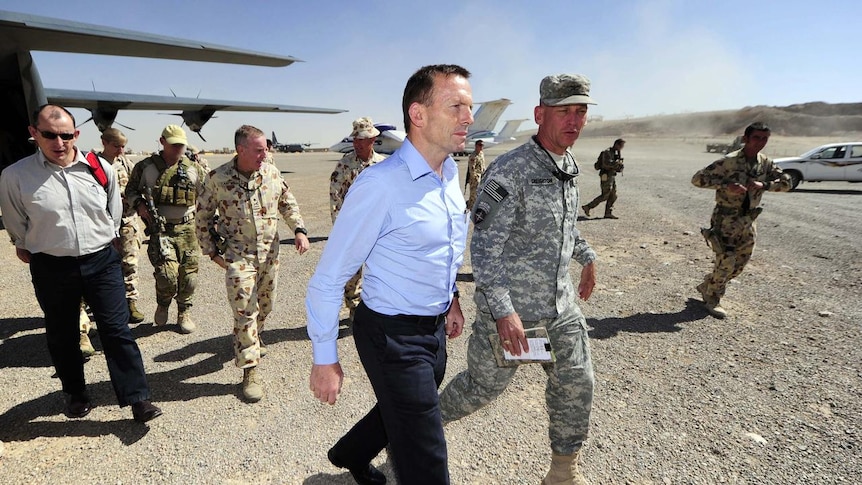 Tony Abbott in Afghanistan (Australian Defence Force)
