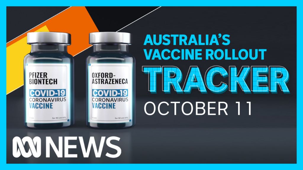 Tracking Australia's COVID-19 vaccine rollout: October 11 - ABC News