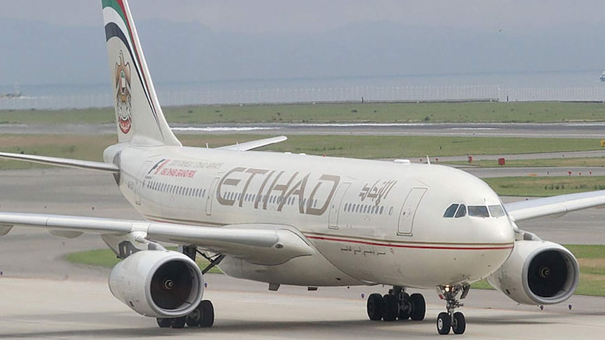 An Etihad Airways A330-200