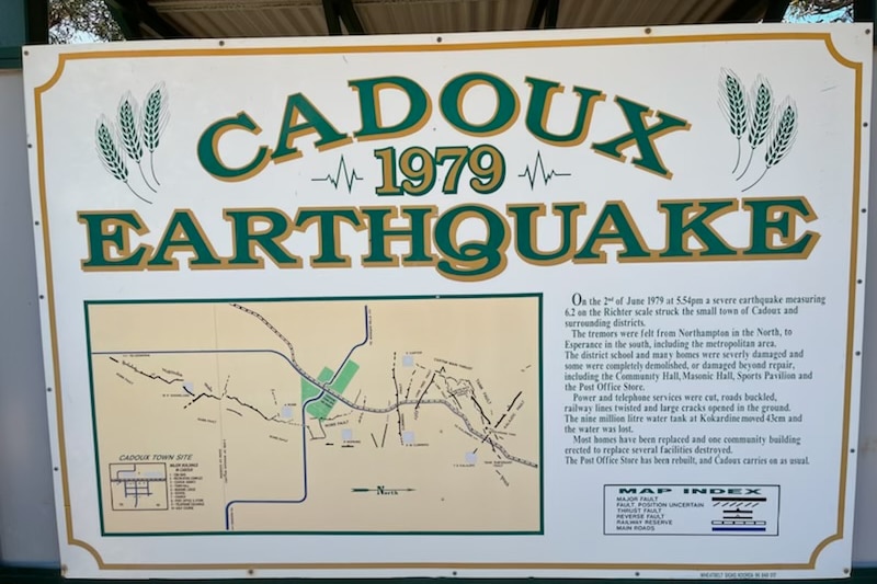 cadoux earthquake sign 