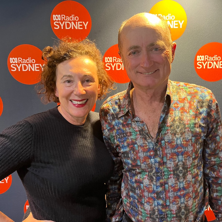 Dave Faulkner in studio with Sarah Macdonald