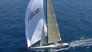 Super maxi Wild Oats XI is trailing the record pace set by Nokia in 1999.