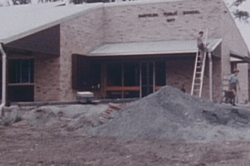 Baryulgil school being built