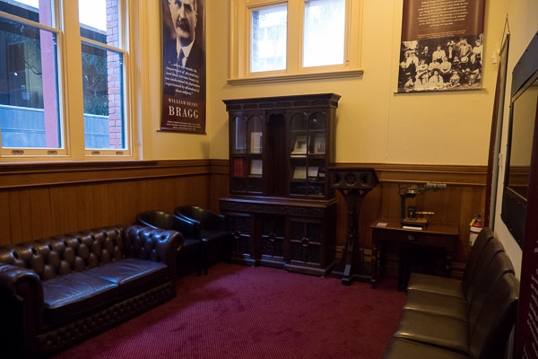 Stock Exchange history room.