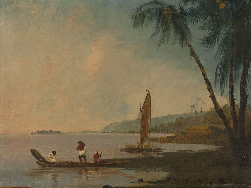 William Hodges (1744–1797) View from Point Venus, Island of Otaheite c. 1774