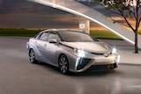 Toyota Mirai hydrogen-fuelled car
