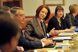 Julia Gillard holds Cabinet