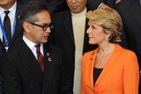 Julie Bishop has been negotiating the code of conduct with Marty Natalegawa for months.