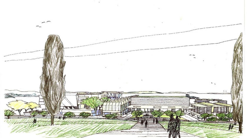 Part of the design for a new Royal Hobart Hospital