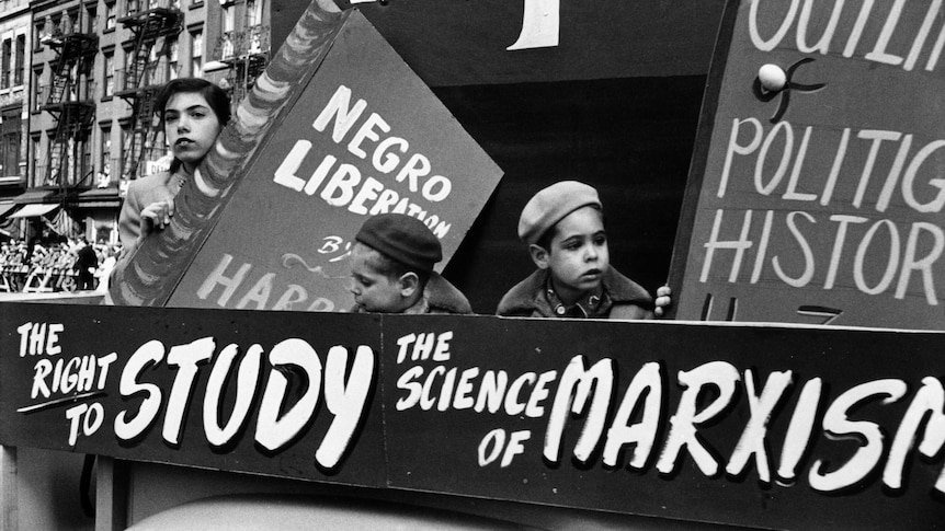 May Day Parade float, New York 1952