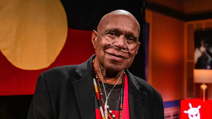 Archie Roach in studio for the recording of triple j's Like A Version