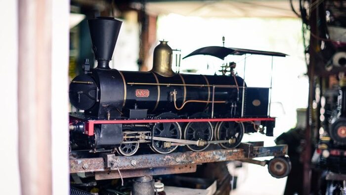 the Miniature steam engine