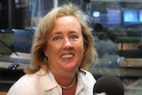 Tina MacFarlane in ABC Darwin studio.