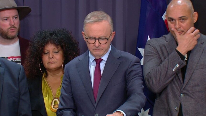 Emotional Albanese issues plea for Australians to support Indigenous Voice referendum