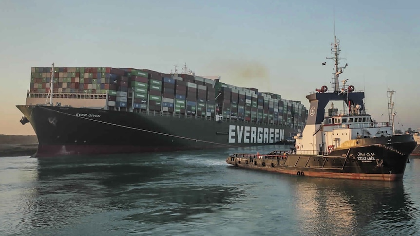 'She's free': Suez Canal traffic resumes as cargo ship fully floated