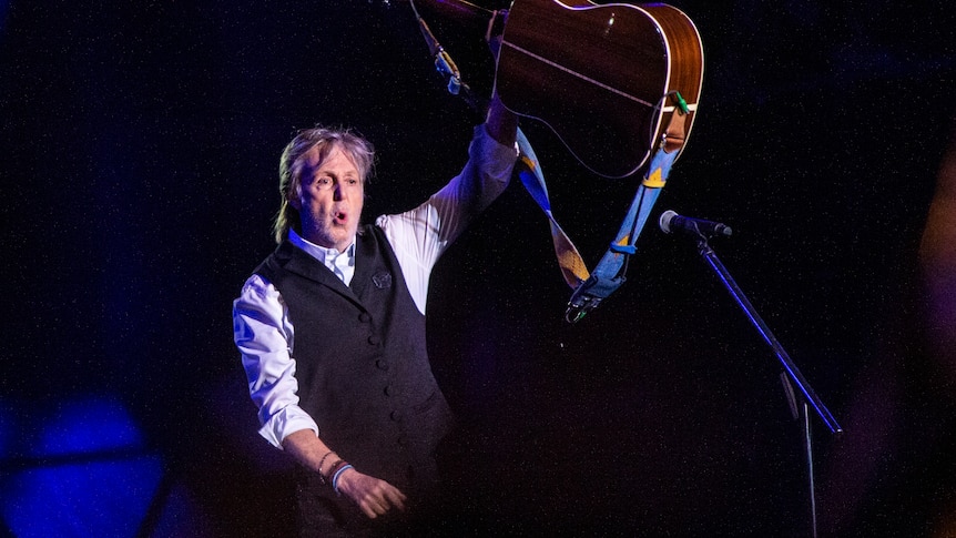 'We're back together': How Paul McCartney stormed Glastonbury with a surprise guest — John Lennon