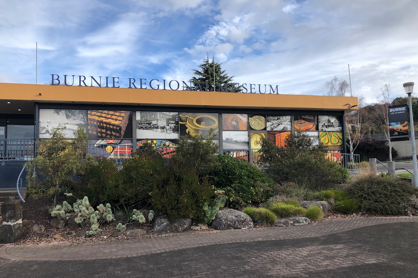 Front of the Burnie Regional Musuem in Tasmania's north-west.