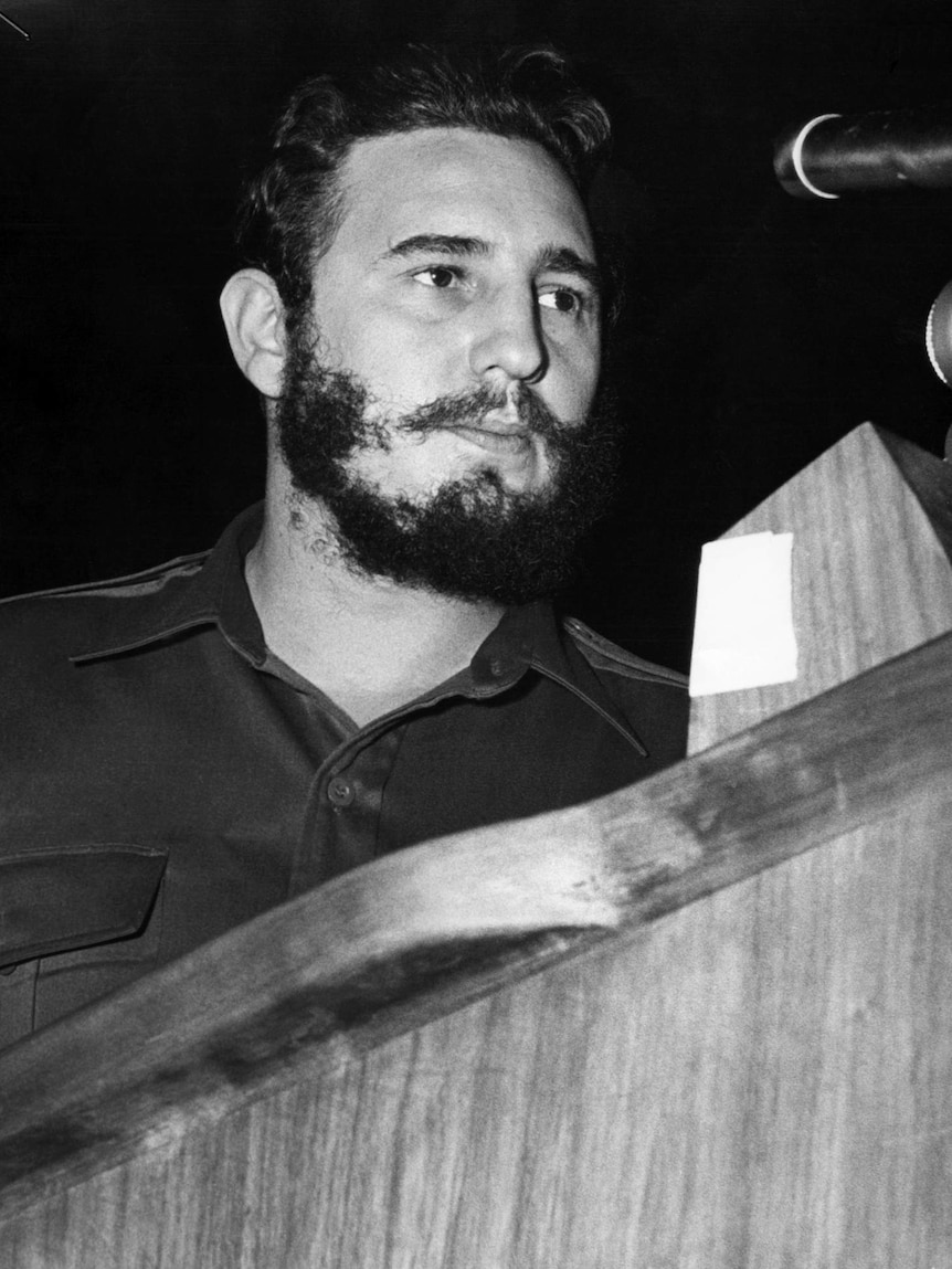 Fidel Castro addresses the UN in September, 1960
