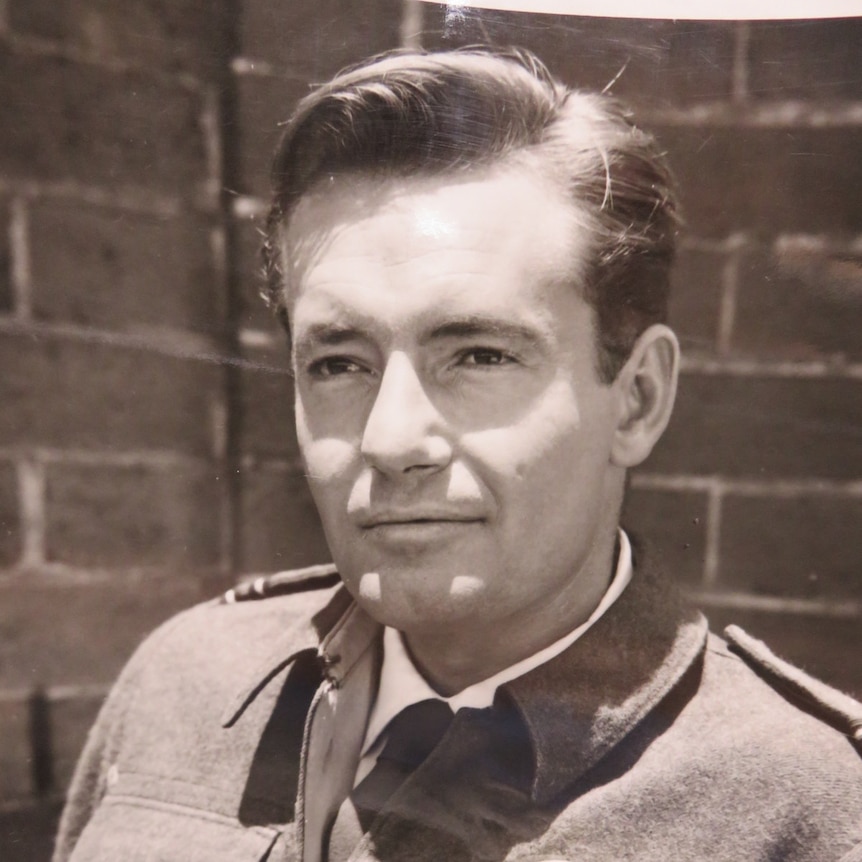 Charles 'Bud' Tingwell during World War II.