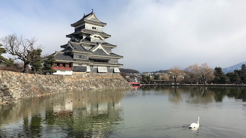 Matsumoto Castle in the Nagano prefecture is a national treasure of Japan