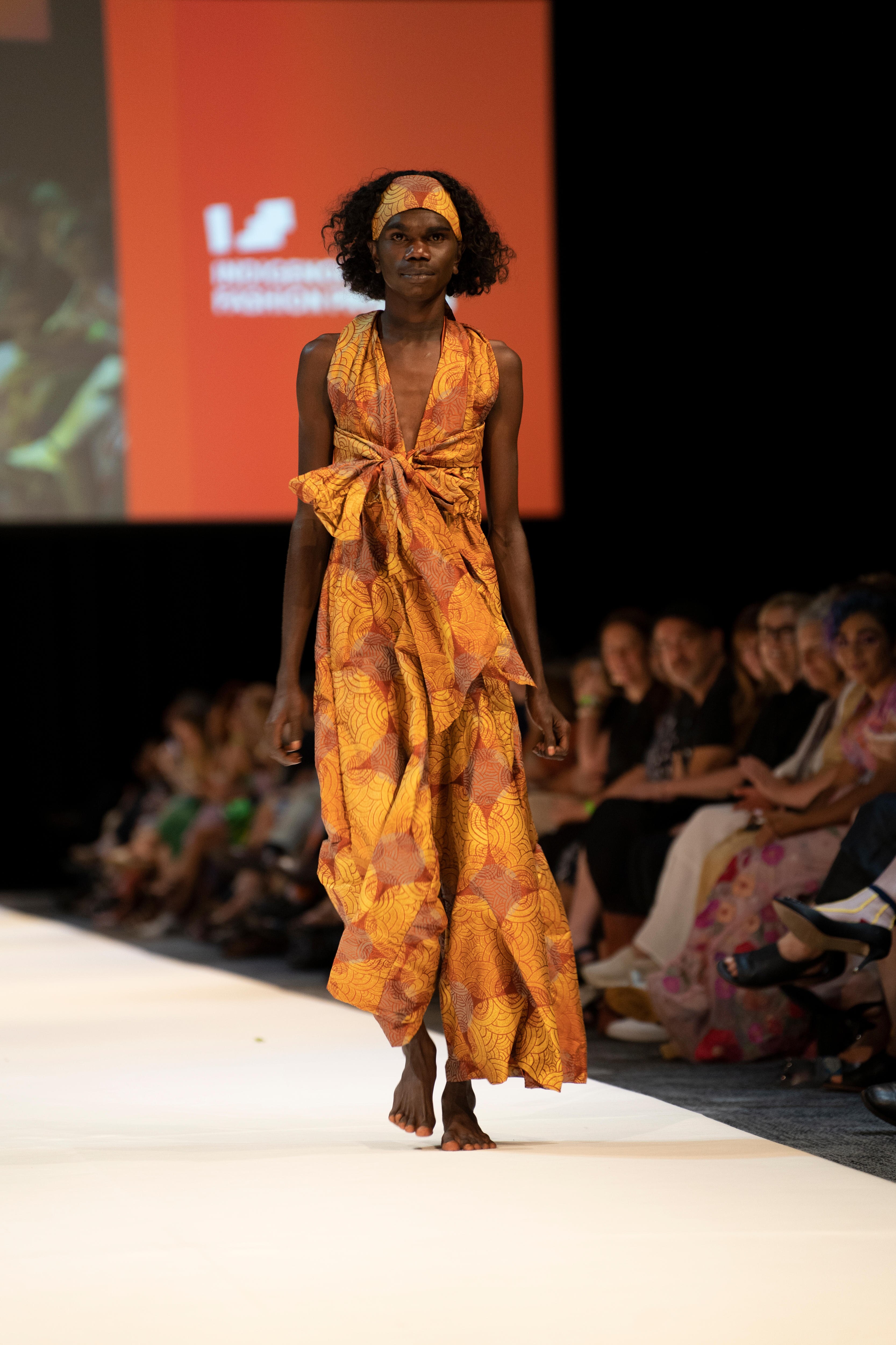 country to couture, indigenous, fashion, darwin, festival, runway, nt, northern territory, nagula jarndu art center