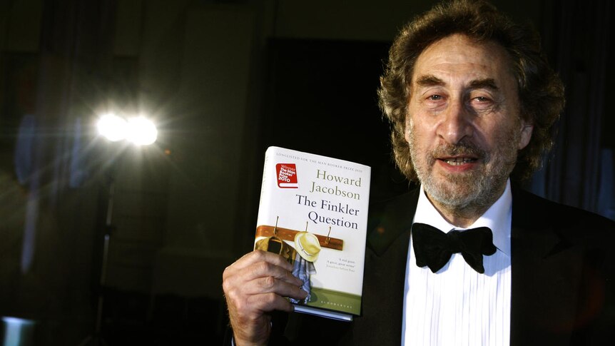 Howard Jacobson and his book The Finkler Question (Reuters: Luke MacGregor )