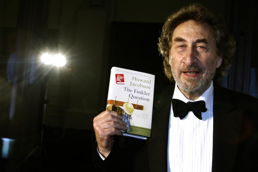 Howard Jacobson and his book The Finkler Question (Reuters: Luke MacGregor )