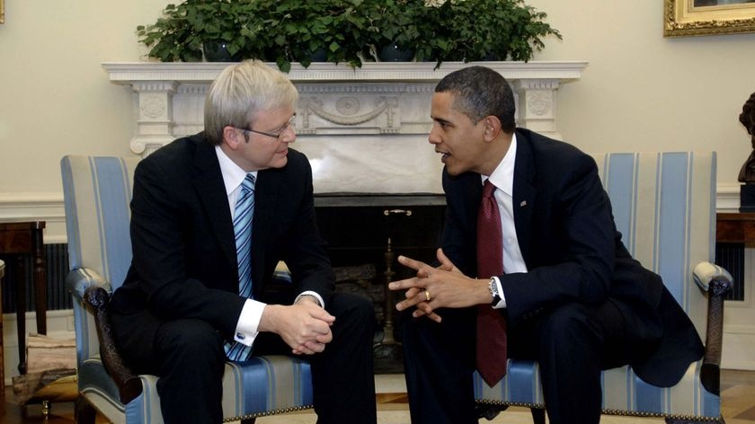 Mr Obama has invited Mr Rudd to the White House to discuss the agenda for the climate summit.