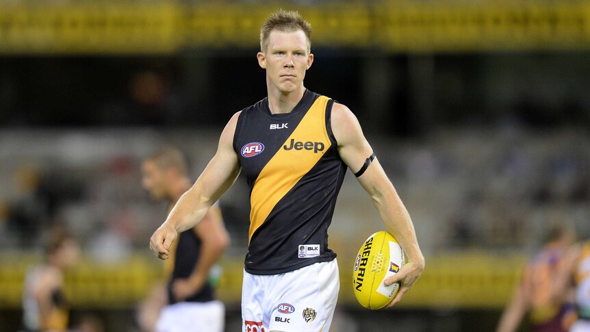 Jack Riewoldt in Richmond's win over the Lions
