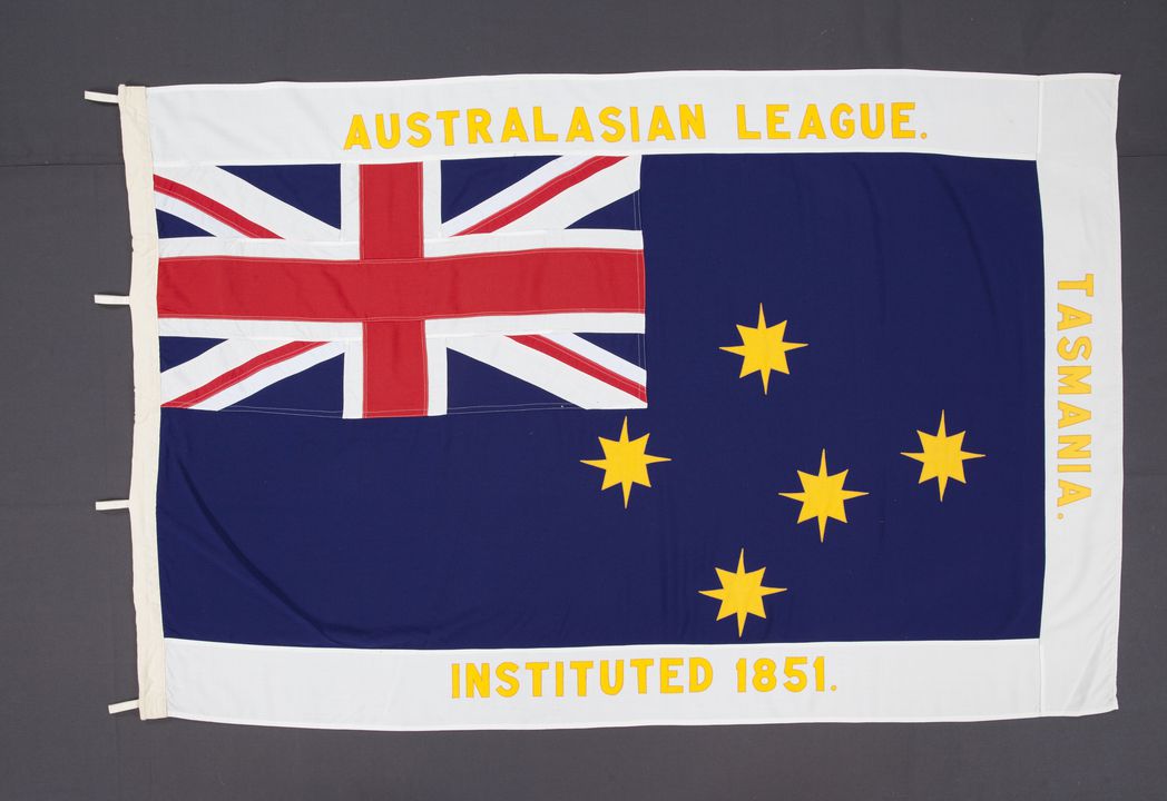 Flag simmilar to Australian flag, but replica