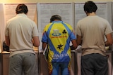 Voters fill out their ballots * good generic voting, poll, election