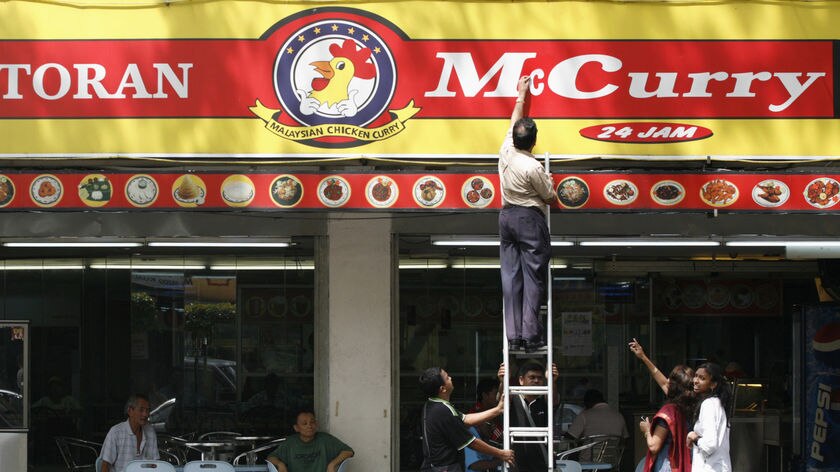 McCurry restaurant in Malaysia