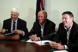 Key to government: independents Bob Katter, Rob Oakeshott and Tony Windsor
