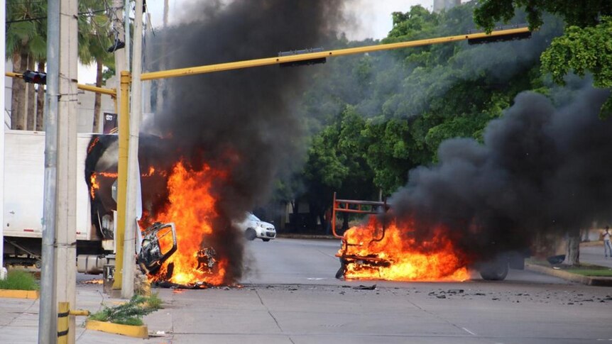 Mexico el chapo explosion