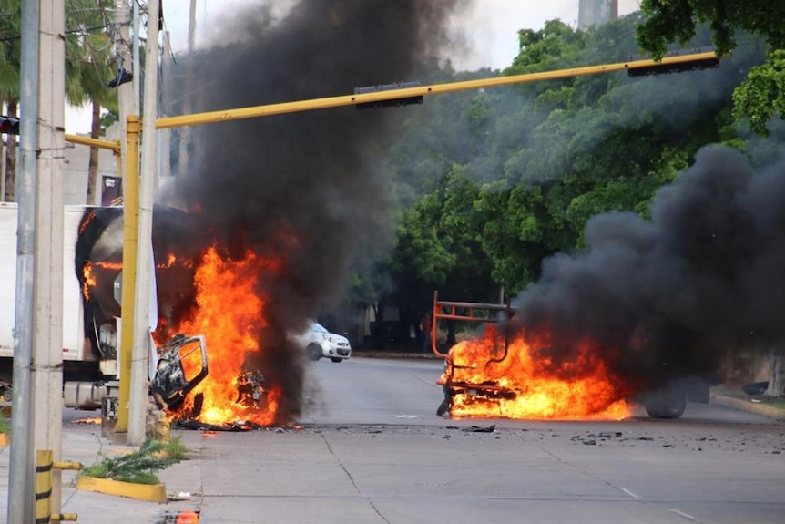 Mexico el chapo explosion