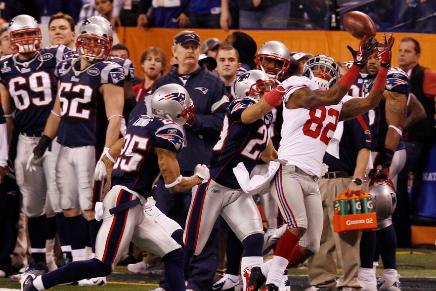 Mario Manningham's miraculous catch in the fourth quarter was decisive in New York's comeback.