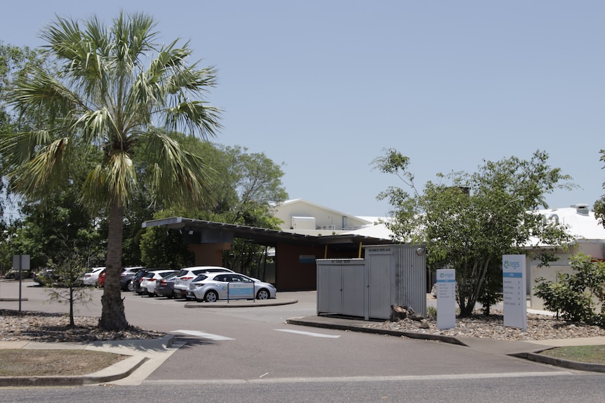 The exterior of the Regis Tiwi aged care facility in Darwin.