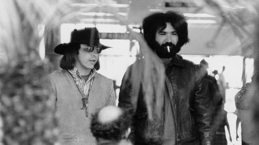 Bear Stanley and Jerry Garcia in 1969