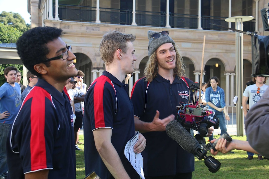 University of New South Wales team who took first place