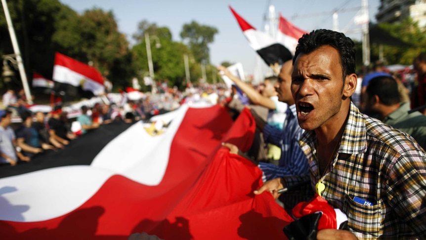 Opponents of Egypt's Islamist president Mohamed Morsi protest his rule