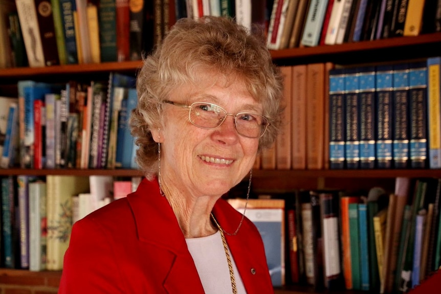 A photo of Cheryl Praeger, WA's first female mathematics professor.