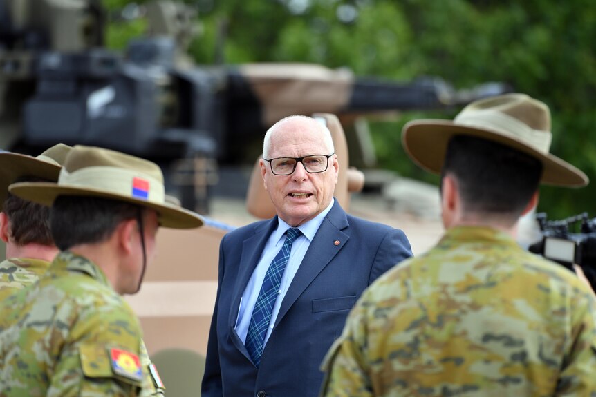 Jim Molan at Australian Defence Force headquarters in Canberra (1)