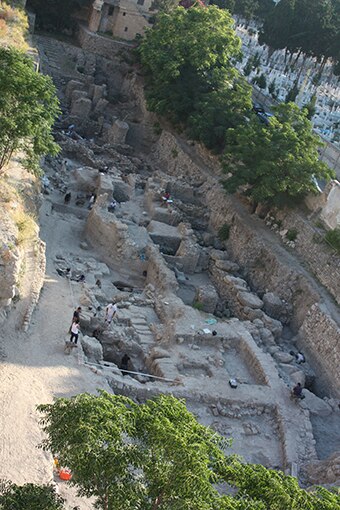 Sidon excavation site