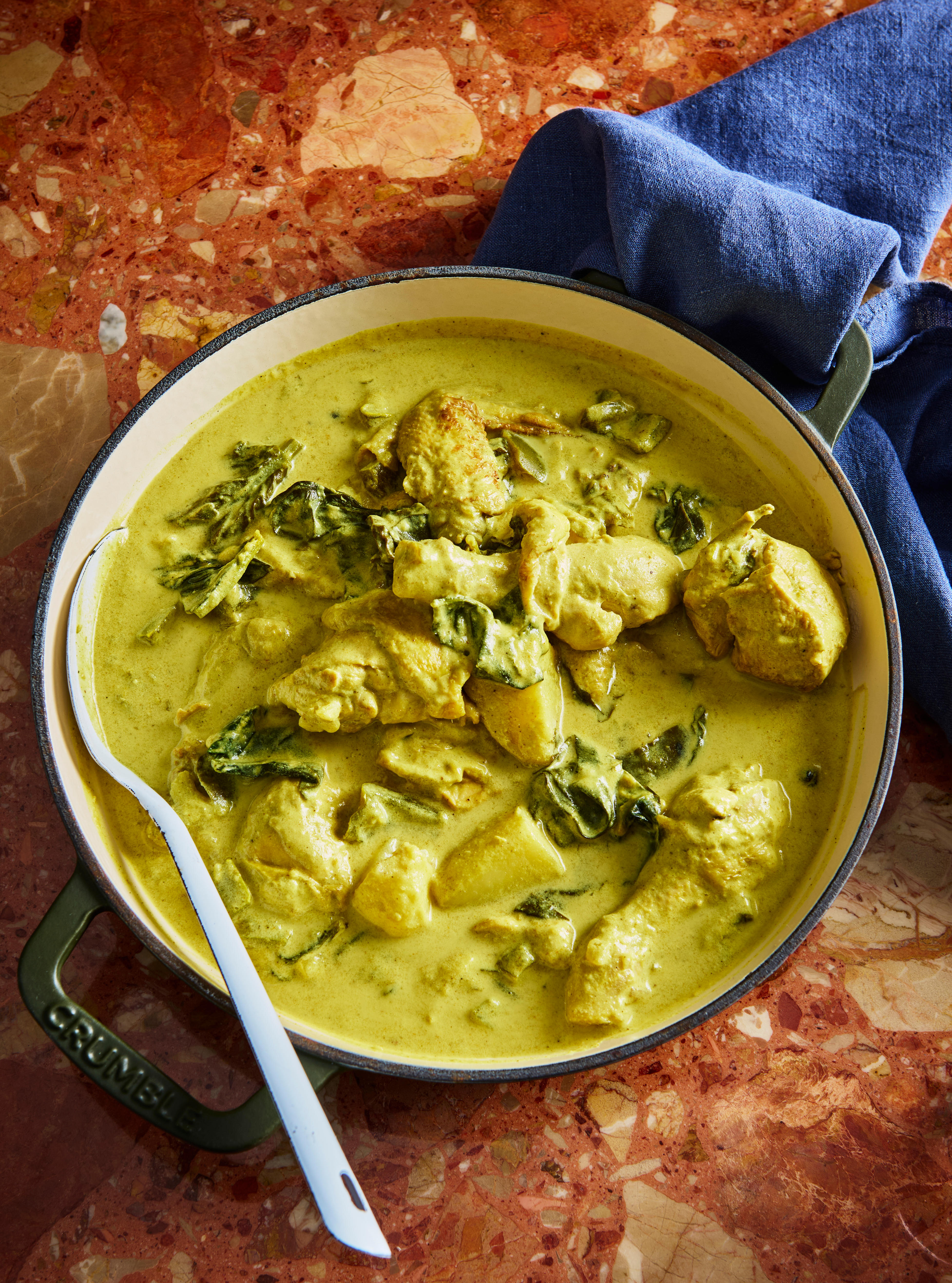 A midweek-friendly one-pot chicken coconut curry
