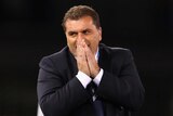 Ange Postecoglou at his last Melbourne Victory game