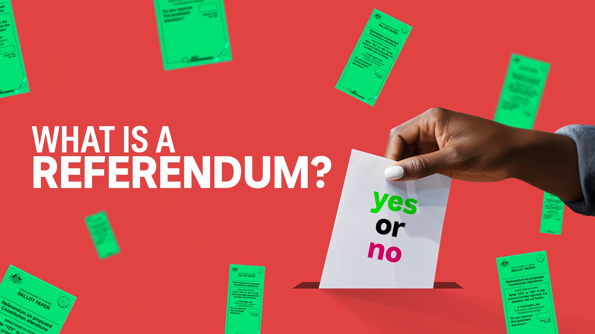 What Is A Referendum? - Behind The News