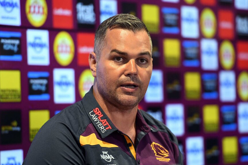 Anthony Seibold began his tenure as Broncos coach on Monday.