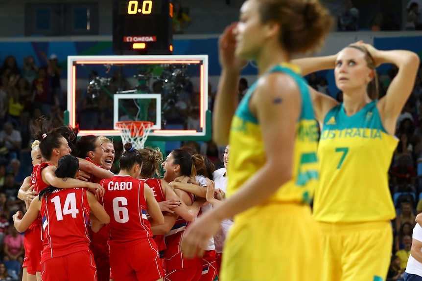 Australia loses to Serbia in the Rio Games