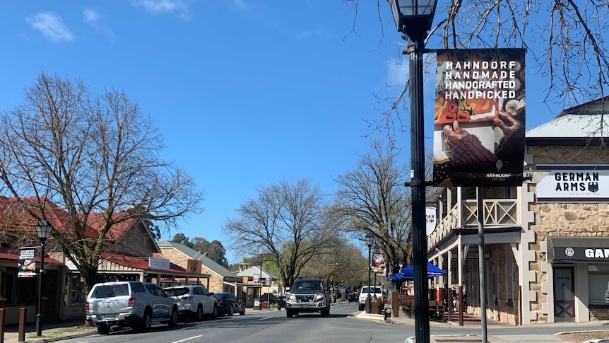 A sunny day in Hahndorf.