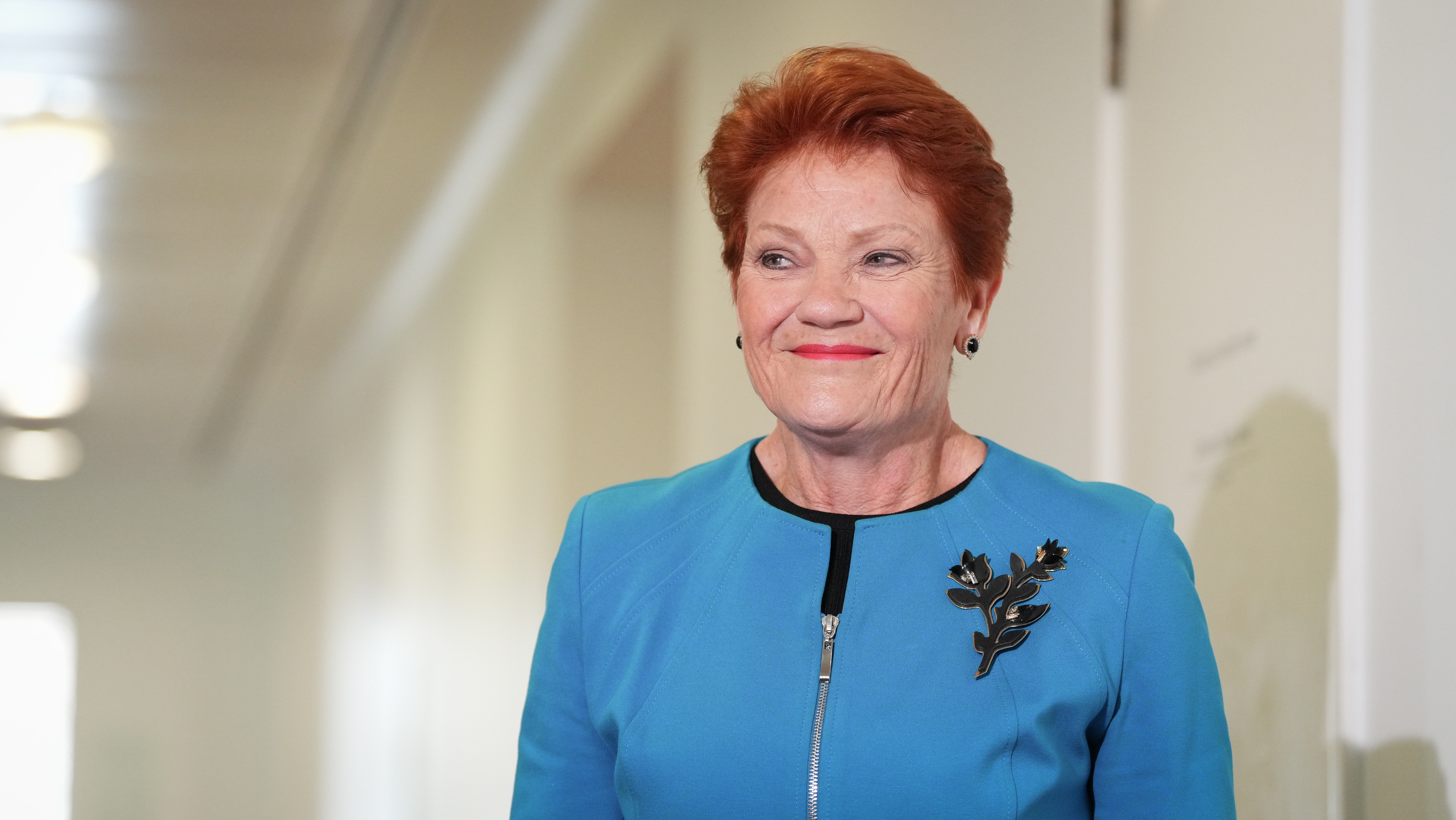 Pauline Hanson smile